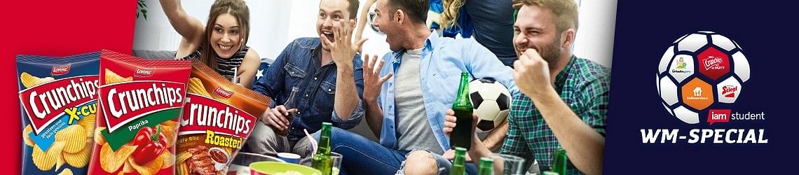Tickets fürs Frequency und Crunchips gewinnen - So snackt man weltmeisterlich!