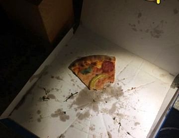 sad pizza
