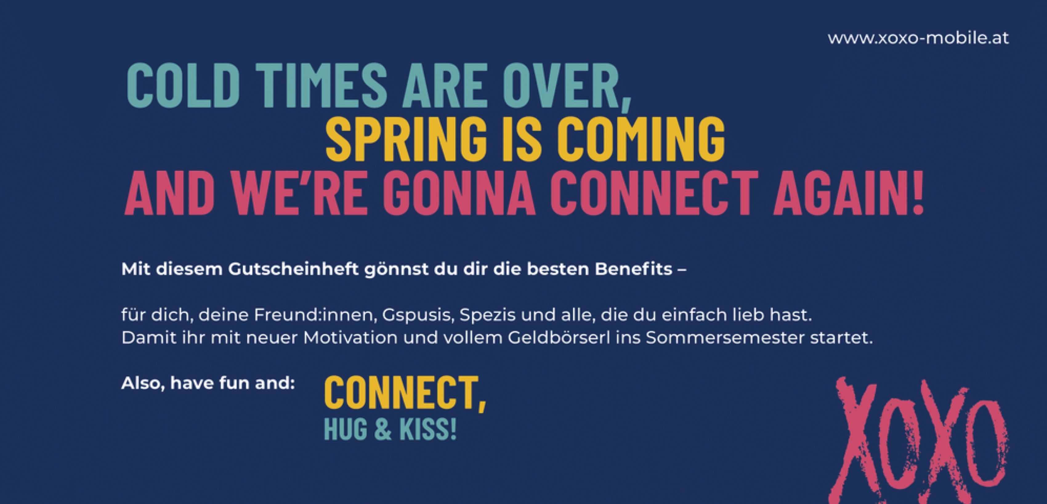 Cold times are over, spring is coming and we