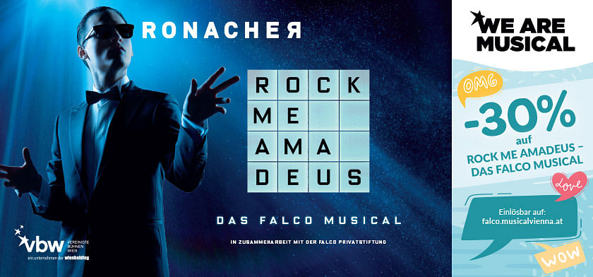 -30% auf ROCK ME AMADEUS – DAS FALCO MUSICAL