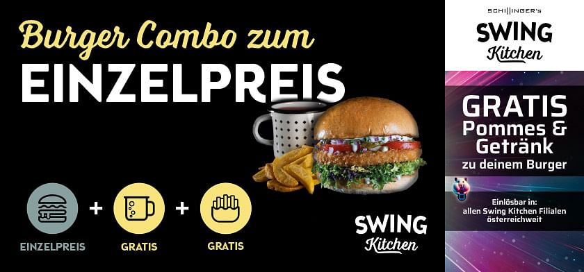 GRATIS Pommes & Getränk