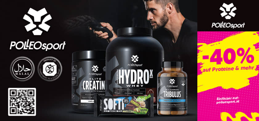 40% auf Proteine & mehr