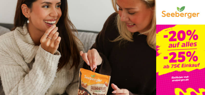 20% auf alles, 25% ab 75€