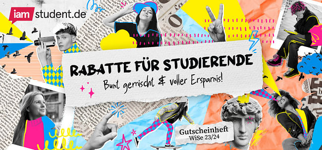 Rabatte für Studierende - Bunt gemischt & voller Ersparnis!