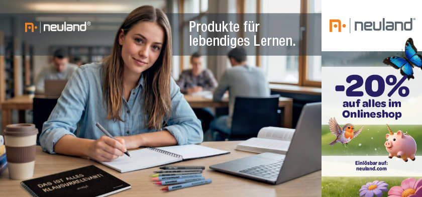 20% auf alles im Onlineshop