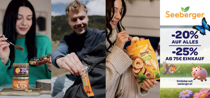 20% auf alles, 25% ab 75€