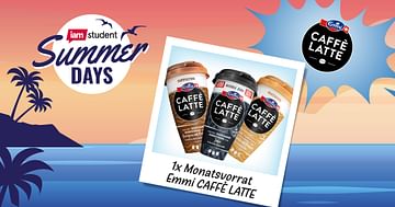 1x Monatsvorrat Emmi CAFFÈ LATTE + Giveaways