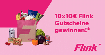 10x10€ Flink Gutscheine zu gewinnen