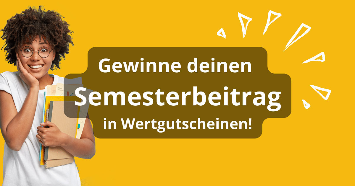 Gewinne Deinen Semesterbeitrag Fürs SoSe - Iamstudent