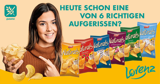 10x1 Naturals Snackpaket von Lorenz Snack-World gewinnen