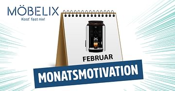 Gewinne einen Kaffeevollautomaten von Möbelix!