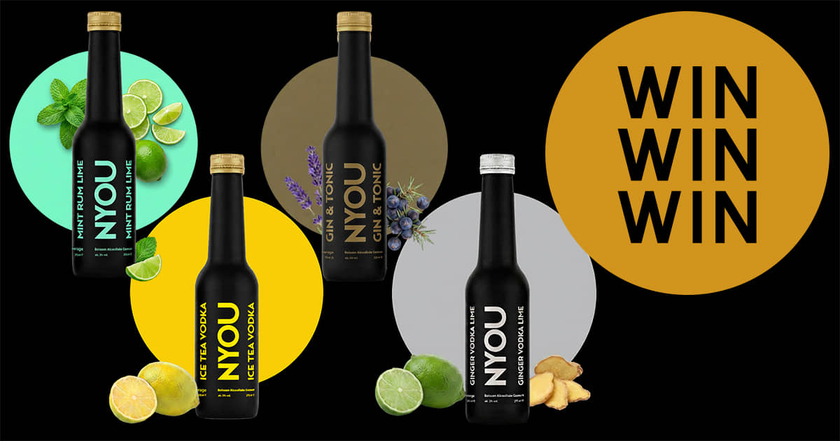 3x1 Cocktail-Package von NYOU gewinnen!