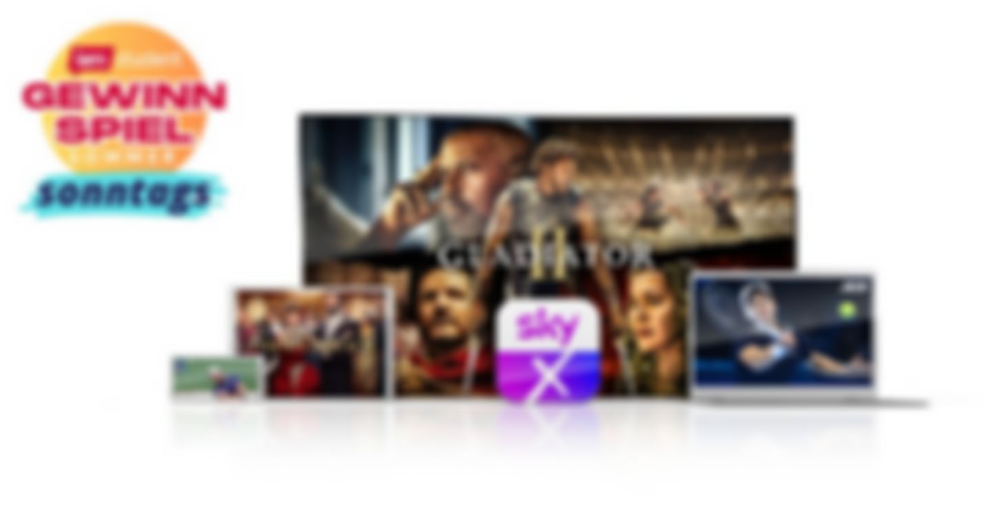 Immer sonntags: Gewinne 1x Sky X Kombi!