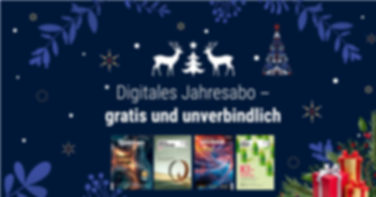 Türchen 12: Gewinne ein Jahres-Digitalabo nach Wahl von Spektrum der Wissenschaft!