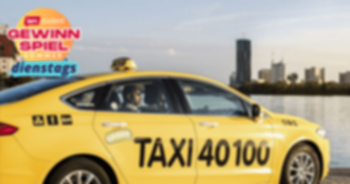 Immer dienstags: Gewinne 40€ Taxifahrt-Gutschein!