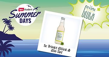 1x Trinkt Glück & Gin Set