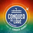 Conquer the Lake Logo