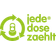 Jede Dose zählt Logo