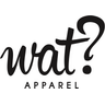 wat? Apparel Logo