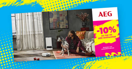 AEG Technik-Rabatt für Studenten