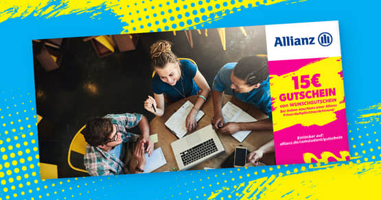 Allianz Studentlife-Rabatt für Studenten