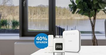 Spare Geld & Energie: 40% Studentenrabatt auf das Smartes Heizen Set & mehr von Bosch Smart Home!