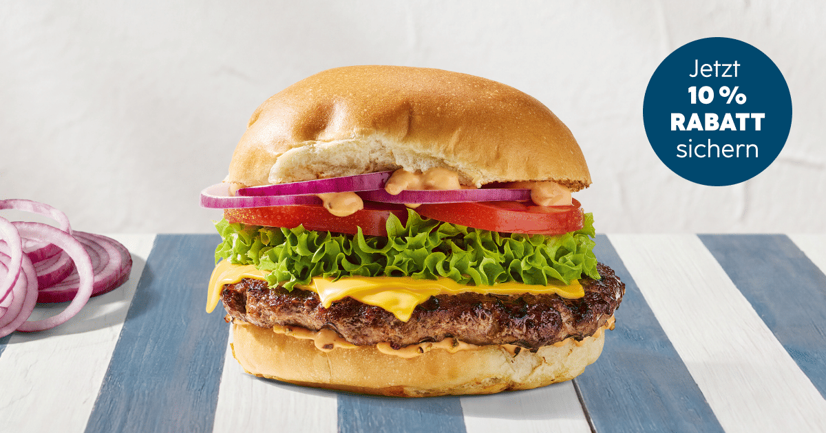 10% Studentenrabatt bei burgerme – deinem Lieferdienst für frische Burger und Salate