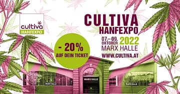 20% Studentenrabatt für die CULTIVA HANFEXPO