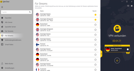 CyberGhost VPN Technik-Rabatt für Studenten 3