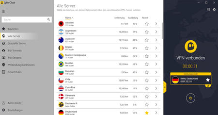 CyberGhost VPN Technik-Rabatt für Azubi 1