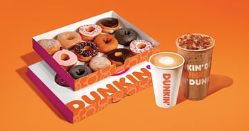 20% Studentenrabatt auf das gesamte DUNKIN‘ Sortiment