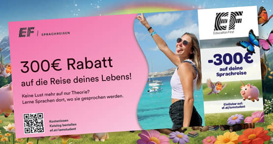 EF Education Studentlife-Rabatt für Studenten