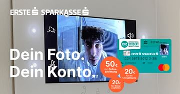 Erste Bank und Sparkasse Aktion mit 50€ bei Online-Kontoeröffnung + 20€ Kreditkartenbonus und mehr!