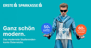 Erste Bank und Sparkasse Aktion mit 50€ bei Online-Kontoeröffnung oder 60€ McSHARK Gutschein & mehr