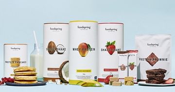 Mit Studentenrabatt gratis Goodie-Paket im Wert von 9,66€ zu deiner foodspring® Bestellung