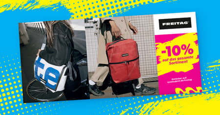 FREITAG Fashion-Rabatt für Studenten