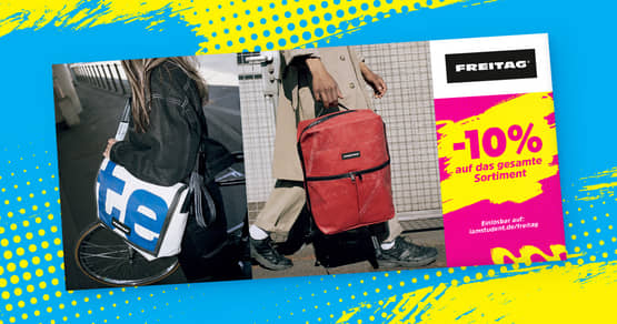 FREITAG Fashion-Rabatt für Studenten