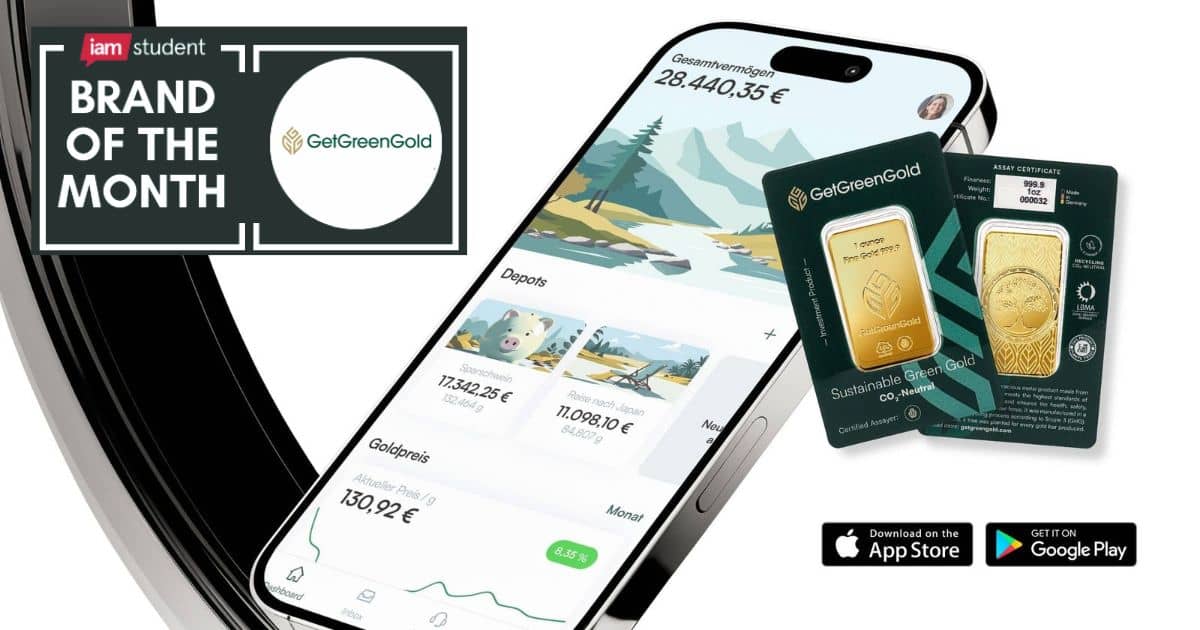 Lowkey mit Gold starten: Im Oktober schenkt dir GetGreenGold 25€ in Gold!