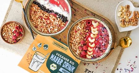 Vegane Fleisch-, Fisch- und Ei-Alternativen, Backmischungen, Drinks und noch so viel mehr: Mit GREENFORCE genießt du deine Lieblingsgerichte schnell & einfach komplett pflanzlich! Unser Studentenrabatt bringt dir -22% auf deine Bestellung!