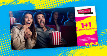 1+1 GRATIS Kinotickets mit dem Hollywood Megaplex Studentenrabatt