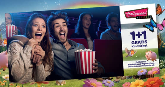 Hollywood Megaplex Freizeit-Rabatt für Studenten
