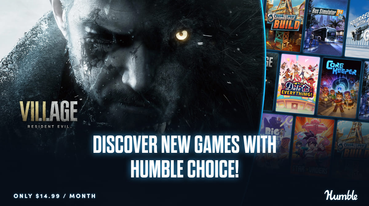 Gamer aufgepasst: Bis zu 95% sparen mit den Gaming Bundles im Humble Choice Monatsabo!
