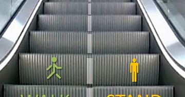 Gratis Rolltreppen-Fahrsicherheitstraining