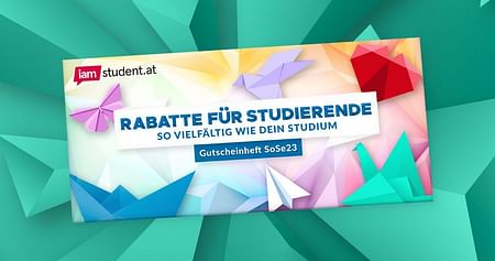 Endlich, der Frühling winkt! Und was das bei iamstudent heißt, weißt du genau: Das neue Gutscheinheft zum Sommersemester ist da! Mit genialen Rabattaktionen von Sky X, GOT BAG, Thalia und mehr. Gleich hier gratis downloaden und selbst überzeugen!