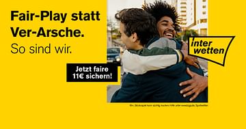 11€ Interwetten Studentenrabatt für Neu- & Bestandskunden