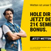 21€ Interwetten Studentenrabatt für Neukunden