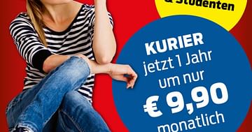 Das beste Angebot hab' ich vom Kurier!