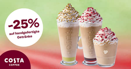 Costa Coffee Food&Drinks-Rabatt für Studenten 2