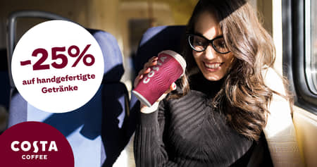 Costa Coffee Food&Drinks-Rabatt für Studenten