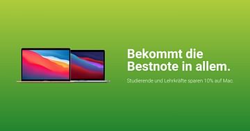 Bis zu 12% Apple Studentenrabatt bei McSHARK